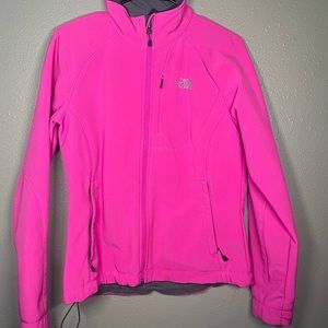 Pink North Face Jacket APEX